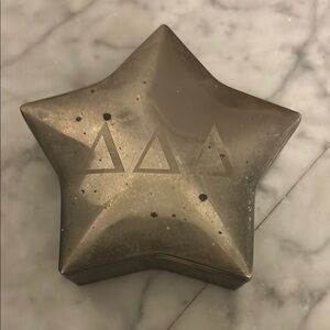 Star-Shaped Tri Delta / Delta Delta Delta Sorority jewelry box